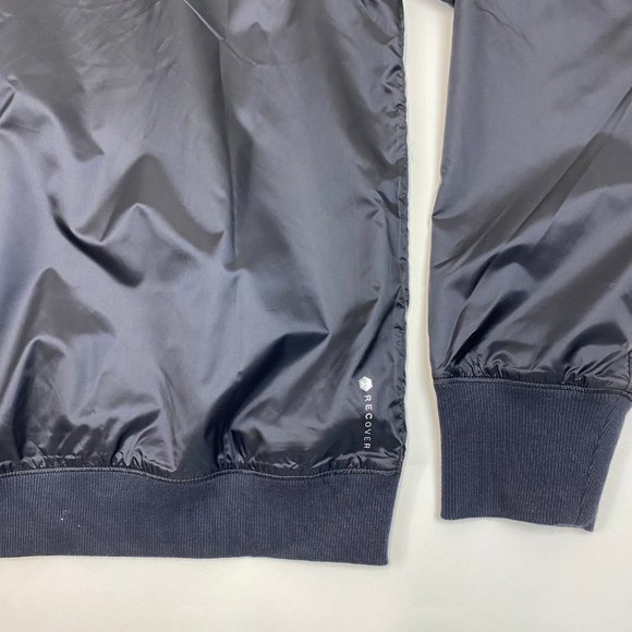 Under Armour Women's RUSH Woven Shine Crew Sweatshirt Small Black 1364012 Sample - Picture 5 of 8